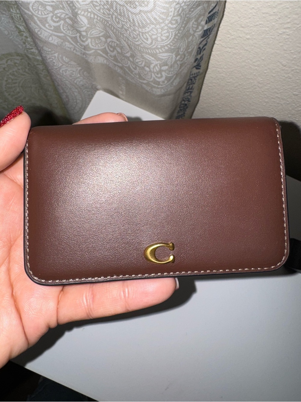 Coach essential slim card case